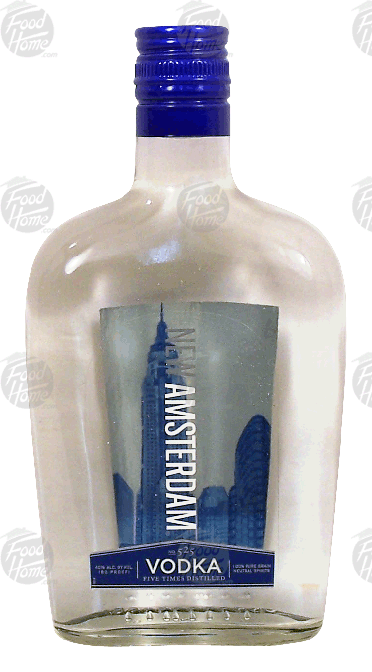 New Amsterdam  vodka, 5 times distilled, 40% alc. by vol. Full-Size Picture